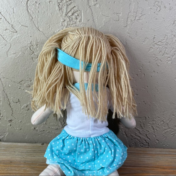 Butterflies 19” plush rag doll toy - Picture 4 of 4